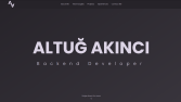 Altuğ Akıncı Portföy Sitesi