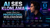 AI Ses Klonlama & Yapay Zeka ile Profesyonel Seslendirme