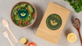 Logo ve ambalaj mockup