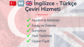 İngilizce-Türkçe çeviri