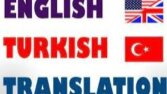 Türkçe-İngilizce Çeviri