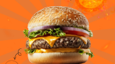 Hamburger sosyal medya tasarımı