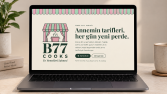 Restoran Sitesi, Logo & Menü – B77 Cooks