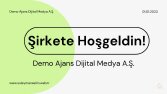 Şirket Karşılaması Konsept Sunum - Türkçe