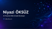 AI Destekli Web & SaaS Geliştirici | Full-Stack&Entegrasyon