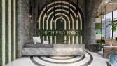 High end Food (ofis projesi) Biyofili tasarım konsepti.