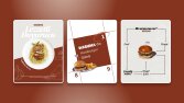 Fast Food Markası - Sosyal Medya İçerik Tasarımı