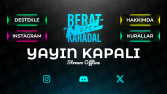 Berat'NeaL'Karadal Twitch Tasarımı