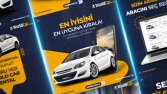 World Car Rental Sosyal Medya Tasarımları