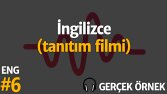 İngilizce tanıtım filmi seslendirmesi