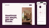Kuaför ve Güzellik Salonu İçin Tek Sayfa Web Sitesi