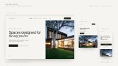 Modern Mimarlık Web Sitesi Tasarımı