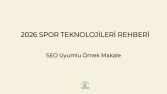 2026’da Takip Edilmesi Gereken 5 Spor Teknoloji Trendi