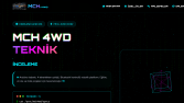 MCH 4WD robotik Tanıtım Sitesi 