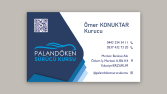 Palandöken Sürücü Kursu Kartvizit Tasarımı