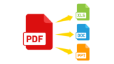 pdf to word excel