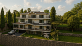 Villa Dış Cephe Render ve Ruhsat Projesi