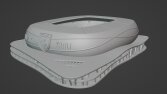 SAMSUNSPOR STADYUMUNUN 3D BASKI MODELİ