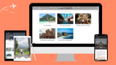 Travel Blog Web Sitesi – Çok Dilli & Responsive Tasarım