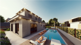 Modern Villa ve Bahçe Render Projesi