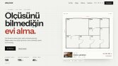 Ada Parsel — Emlak Sitesi, Plan Çizimleriyle