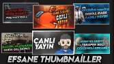 Video Kapak Resmi Çalışmaları (Thumbnail) 