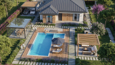 Modern Villa Bahçesi Peyzaj Tasarımı