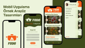 FODO Food Club Mobil App Örnek Arayüz
