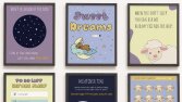Eğitici Dijital Poster Seti Çalışması 3 (inowhat-etsy)