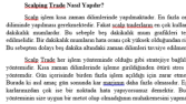Scalp İşlem Nedir? Scalping Trade Nasıl Yapılır? 