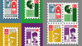 100. yıl pul tasarımı