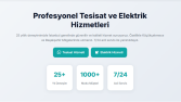 Statik Web Sitesi – Modern Tasarım Örneği