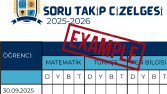 LGS Koçluğu ve Takip Çizelgesi | Başarı İçin Planlı İlerle