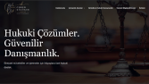 Avukat İçin Modern ve Profesyonel Kişisel Web Sitesi