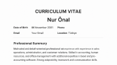CV HAZIRLAMA