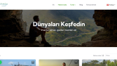 Turizm şirketi için website