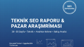 Tek. SEO Analizi + Anahtar Kelime & Pazar Araştırma Sunumu