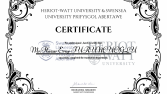 SERTİFİKA & CERTIFICATE 