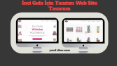 İnci Gıda İçin Tanıtım Web Sitesi