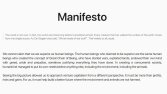 Şirket Manifestosu