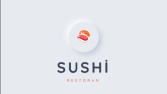 Sushi Restoran - Neumorphism Dijital Menü Tasarımı