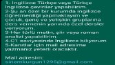 İngilizce çeviri, metin yazarlığı ve analiz