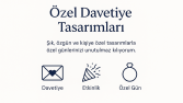 Vaveyla - Minimal ve Şık Davetiye Tasarımları