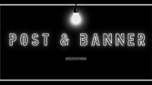 post & banner tasarımı