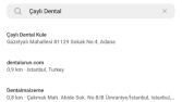 Çaylı Dental Kule Instagram Konum Ekleme
