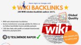 Wiki Sitelerinden Backlink