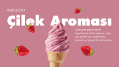 Örnek Dondurma Çeşitleri Reklamı