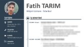 Örnek CV Tasarımı