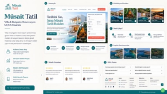 Müsait Tatil, Özel Tasarım Web Sitesi