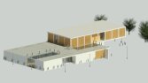 Elven School And Recreational Center 3D TASARIMI 